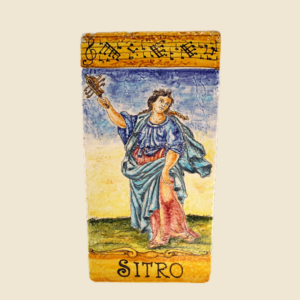 Rectangular tile cm  36 x 18 series the  Musicians  the Sitro