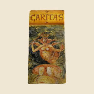 Rectangular tile cm  30 x 15 series Virtue  - Charity