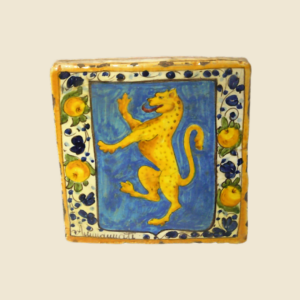 Mattonella quadrata cm 15 x 15  decoro serie animali
