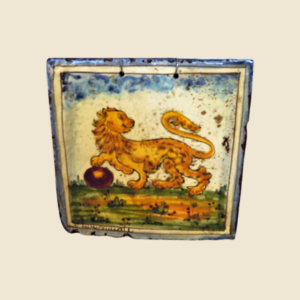 Mattonella quadrata cm 15 x 15  decoro serie animali