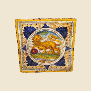 Mattonella quadrata cm 15 x 15  decoro serie animali