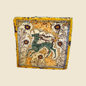 Mattonella quadrata cm 15 x 15  decoro serie animali