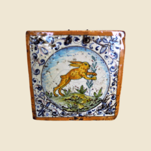 Mattonella quadrata cm 15 x 15  decoro serie animali