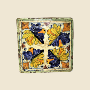 Mattonella quadrata cm 15 x 15  decoro popolare