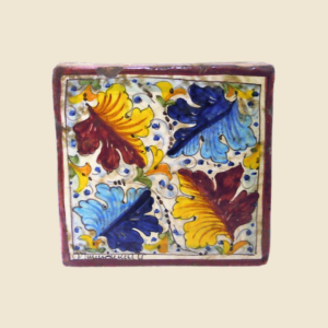 Mattonella quadrata cm 15 x 15  decoro popolare