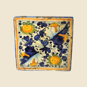 Mattonella quadrata cm 15 x 15  decoro popolare