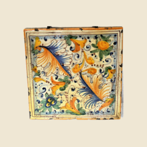 Mattonella quadrata cm 15 x 15  decoro popolare