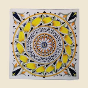 mattonella quadrata cm  40 x 40 decoro geoemetrico
